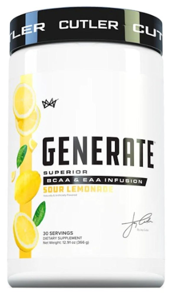 Cutler Nutrition Generate, EAAs, BCAAs, Full Aminos
