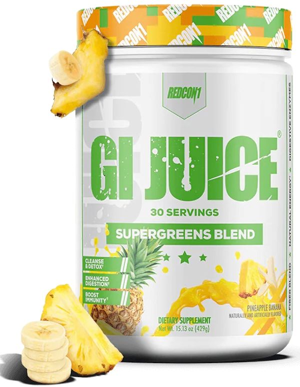 Redcon1 GI Juice Super Greens Blend pineapple
