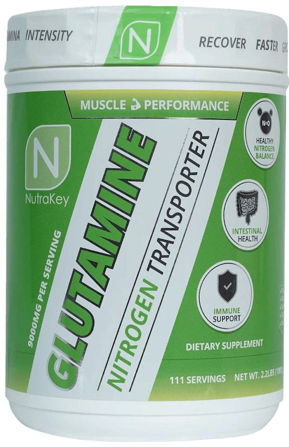 NutraKey Glutamine 1000 gms|Lowcostvitamin.com|Glutamine