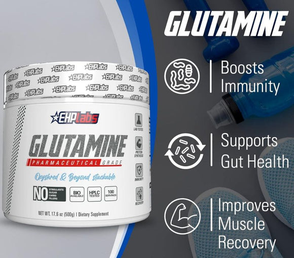 EHPlabs L-Glutamine Pure Unflavored|Lowcostvitamin.com|Glutamine