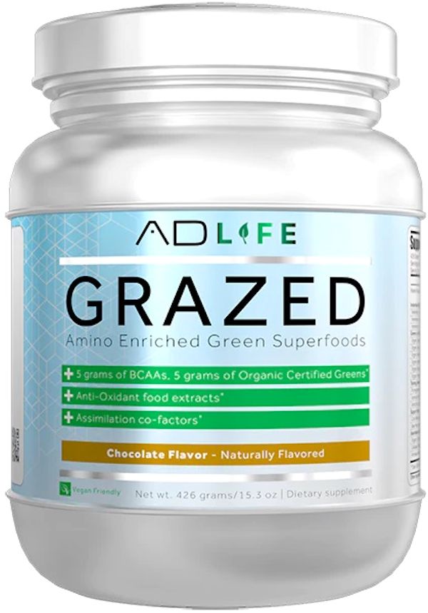 Project AD Grazed muscle builder greens super food choc