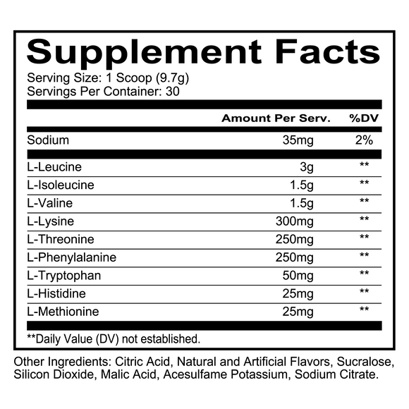 Redcon1 Grunt EAA Train, Recovery 30 servings|Lowcostvitamin.com|BCAA