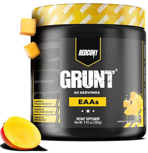 Redcon1 Grunt EAA Train, Recovery 30 servings|Lowcostvitamin.com|BCAA