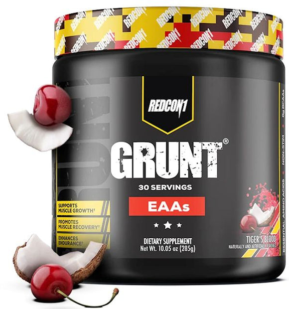 Redcon1 Grunt EAA Train, Recovery 30 servings|Lowcostvitamin.com|BCAA