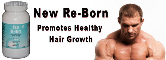 New Re-Born Hair Vitamins Health and Beauty 60 caps