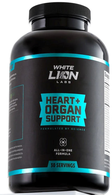 White Lion Labs Heart + Organ Support 360 Capsules|Lowcostvitamin.com|Health