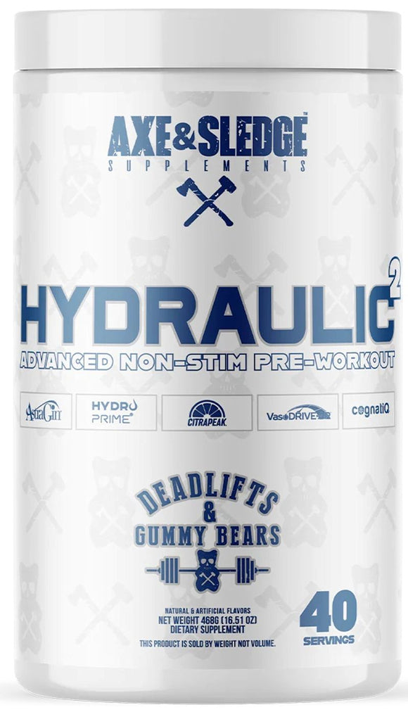Axe & Sledge Hydraulic V2 Pre-Workout 20/40 Servings