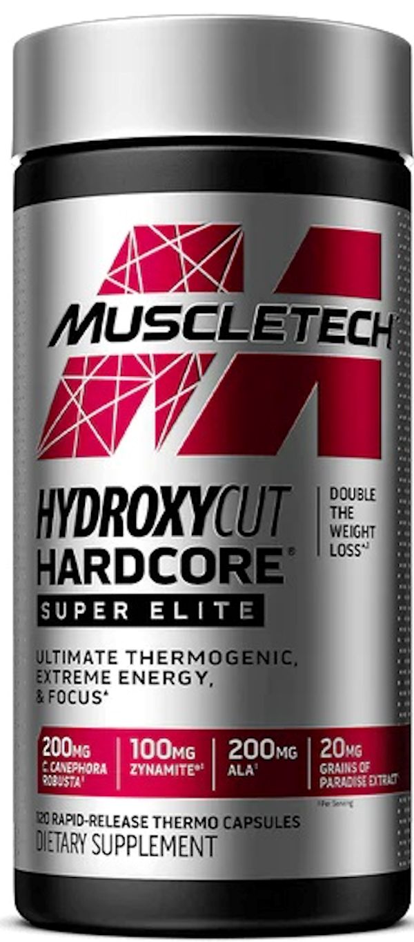 MuscleTech Hydroxycut Hardcore Super Elite 120 caps|Lowcostvitamin.com
