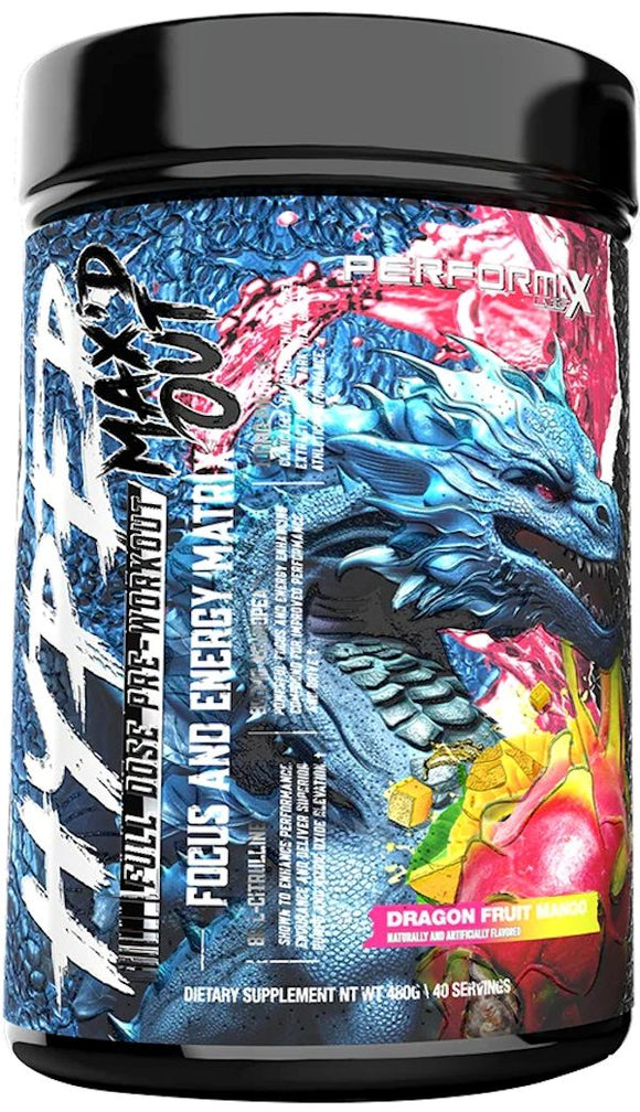 Performax Labs HyperMax'D Out Pre-Workout 40 Servings|Lowcostvitamin.com|Pre-Workout