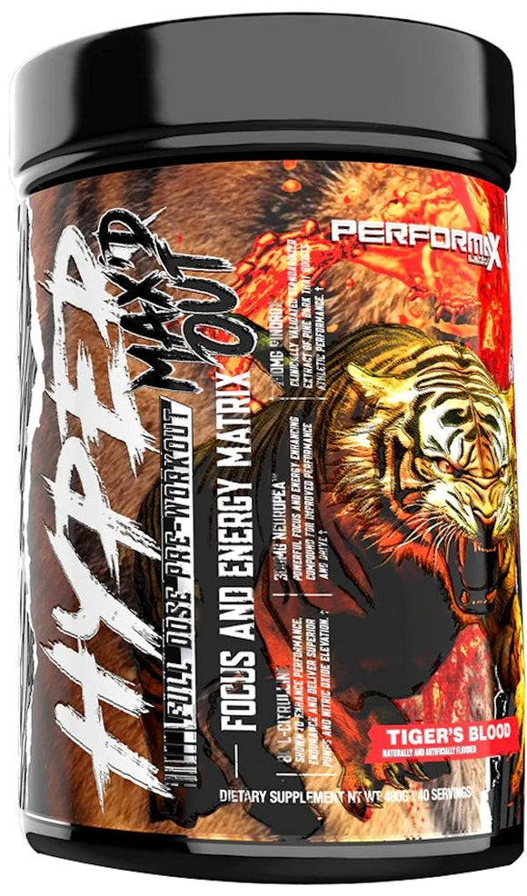 Performax Labs HyperMax'D Out Pre-Workout 40 Servings|Lowcostvitamin.com|Pre-Workout
