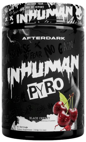 Afterdark Inhuman Pyro, Black Cherry|Lowcostvitamin.com|pre workout