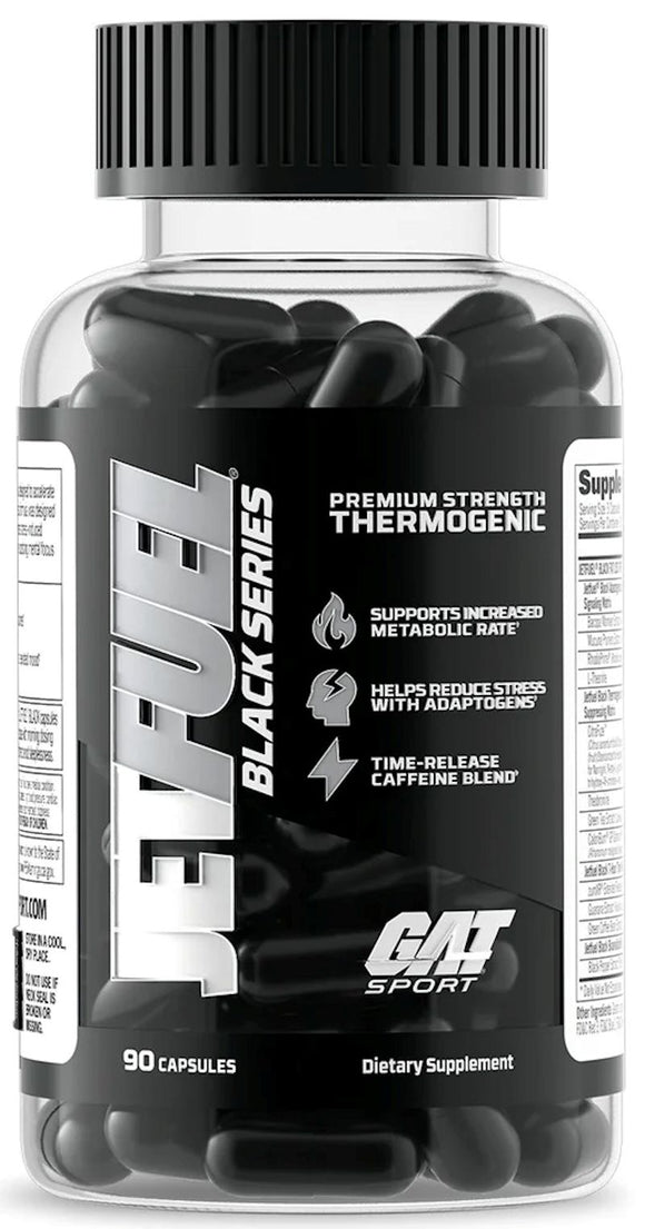 GAT Sport JetFuel Black 90 Caps|Lowcostvitamin.com|Weight Management