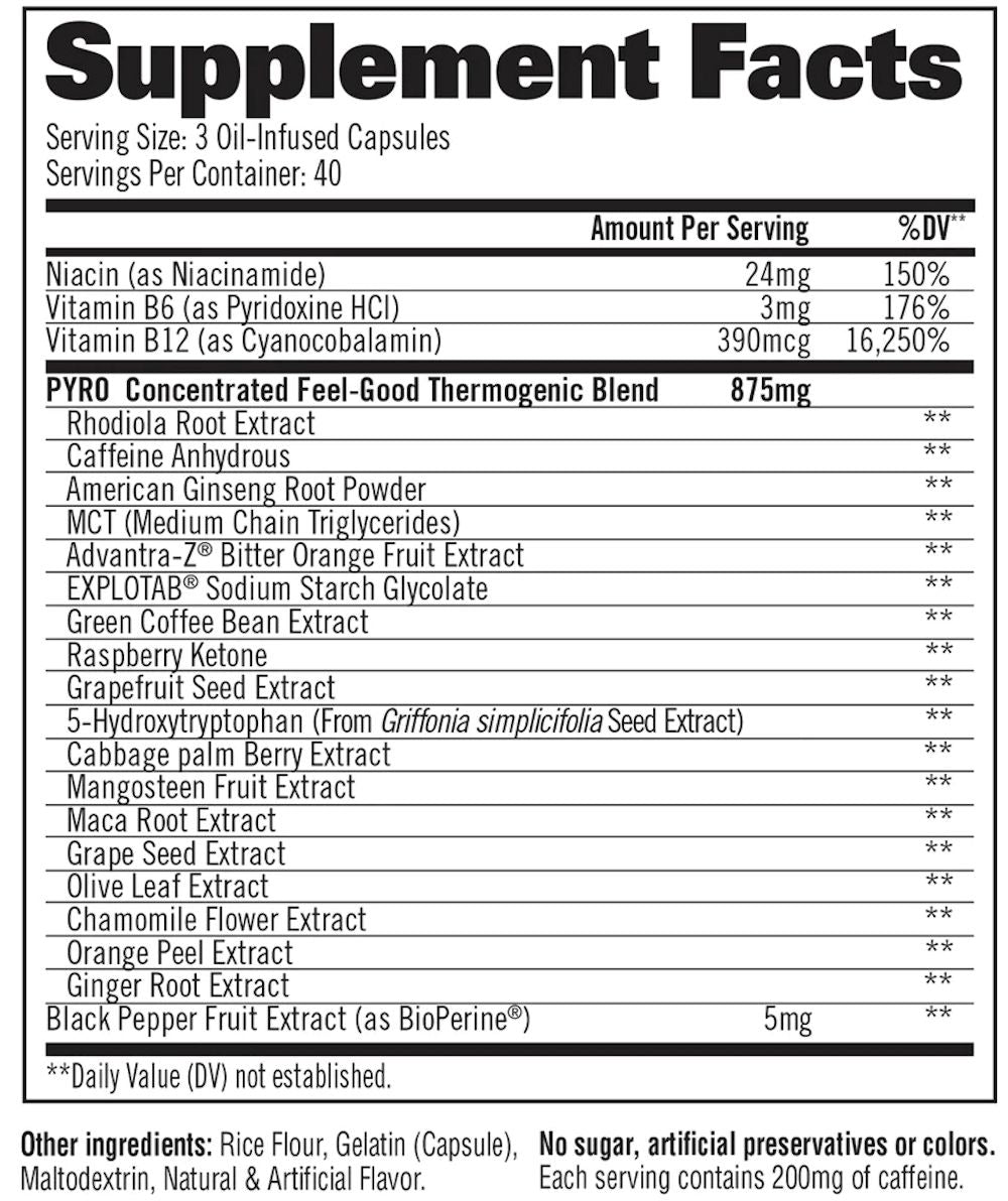 GAT Sport JetFUEL PYRO fact