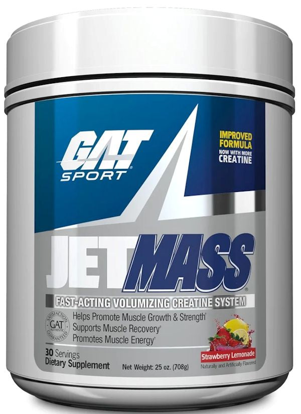 GAT Sport JetMass Fast-Acting creatine, amino acids, muscle recovery growth