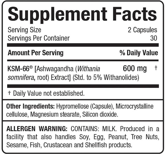 AllMax Nutrition KSM-66 Ashwagandha