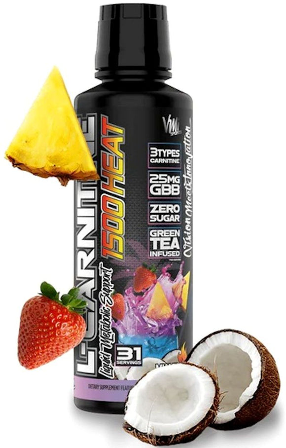 VMI Sports L-Carnitine 1500 HEAT Liquid PEZ Grape|Lowcostvitamin.com|Fat Burner