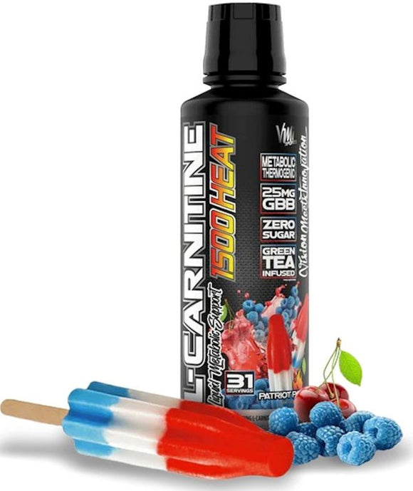 VMI Sports L-Carnitine 1500 HEAT Liquid PEZ Grape|Lowcostvitamin.com|Fat Burner