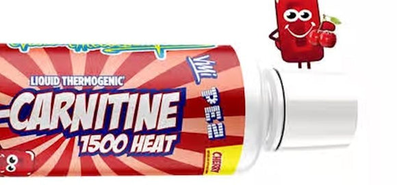 VMI Sports L-Carnitine 1500 HEAT Liquid PEZ Grape|Lowcostvitamin.com|Fat Burner