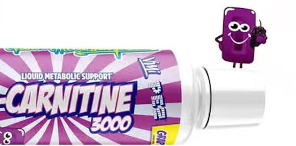 VMI Sports L-Carnitine 1500 HEAT Liquid PEZ Grape|Lowcostvitamin.com|Fat Burner