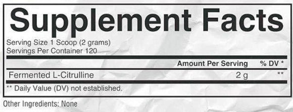 Condemned Labz L-Citrulline 120 Servings|Lowcostvitamin.com|pre workout