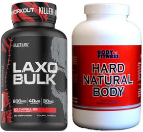 Killer Labz Laxobulk w/ FREE Hard & Natural Body Lean Muscle Builder