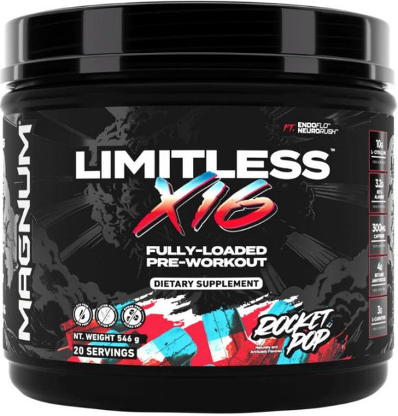 Magnum Nutraceuticals Limitless X16|Lowcostvitamin.com|Pre-Workout