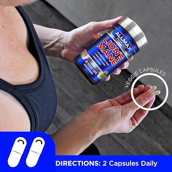 ALLMAX Lion’s Mane|Lowcostvitamin.com|Focus