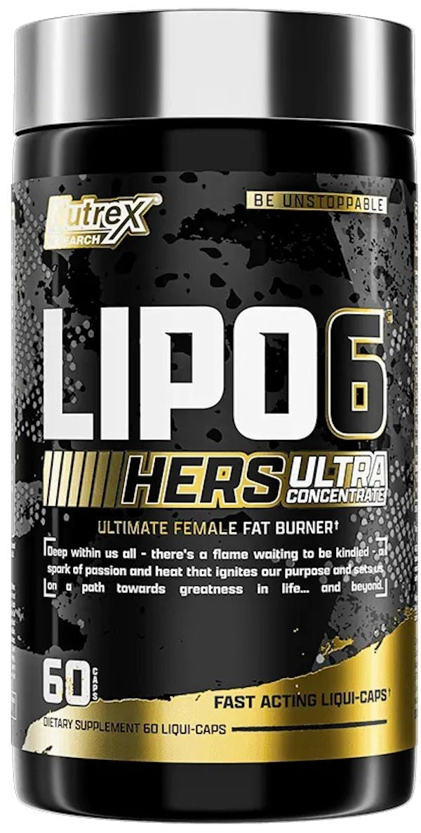 Nutrex LIPO-6 HERS UC The Fat Burner Designed Just For Women