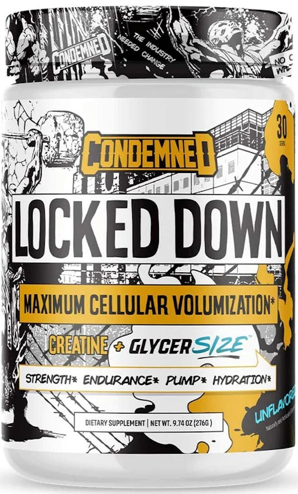 Condemned Labz Locked Down Creatine Pre-Workout lime
