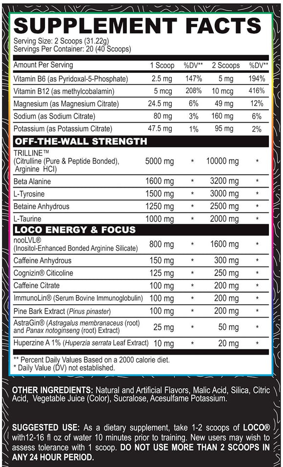 Myoblox Loco Pre Workout|Lowcostvitamin.com|Pre-Workout