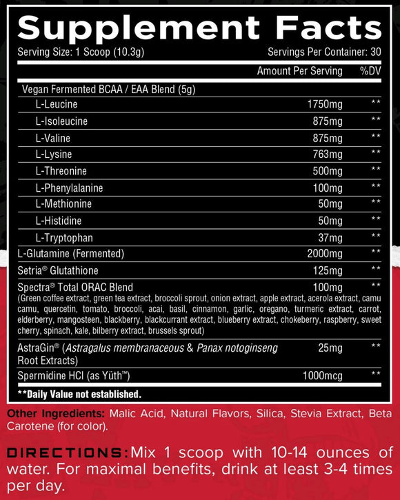 Unmatched Supps Longevity EAA|Lowcostvitamin.com|BCAA