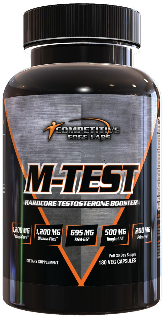 Competitive Edge Labs M-Test Hardcore 180 Caps|Lowcostvitamin.com|Test Booster