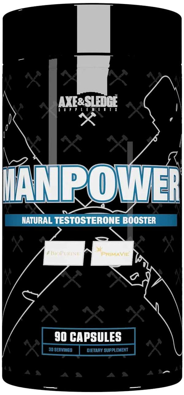 Axe & Sledge Manpower Natural Testosterone Booster|Lowcostvitamin.com