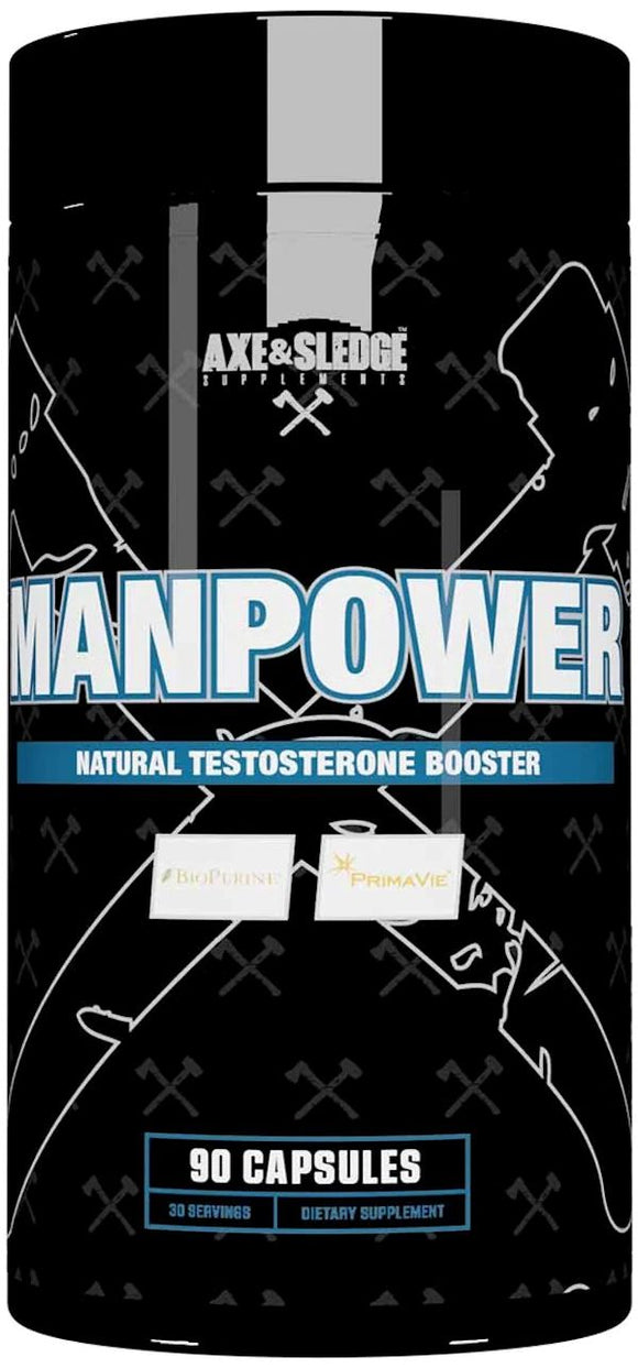 Axe & Sledge Manpower Natural Testosterone Booster|Lowcostvitamin.com|Test Booster