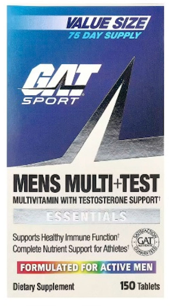 GAT Sport Men's Multivitamin & Test Booster 150 tabs
