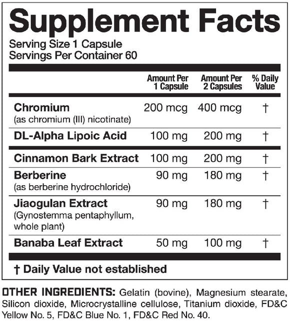 Magnum Nutraceuticals Mimic Sugar Regulator 60 Caps|Lowcostvitamin.com|Sugar Control