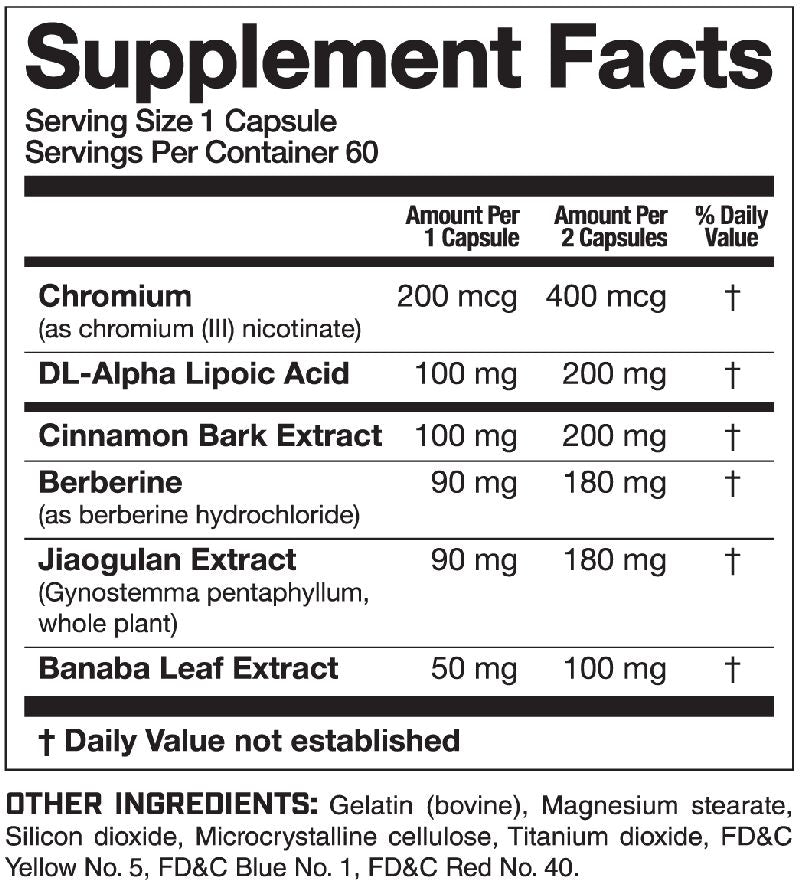 Magnum Nutraceuticals Mimic Sugar Regulator 60 Caps|Lowcostvitamin.com