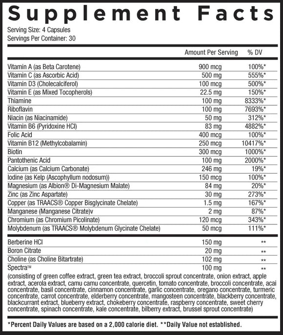 Core Nutritionals Multi 120 caps