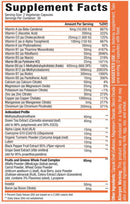 MuscleSport Multi Vita Multi-Vitamin, Fruits &Greens Blend|Lowcostvitamin.com|Multi Vitamin