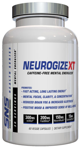 SNS Serious Nutrition Solutions Neurogize XT|Lowcostvitamin.com|