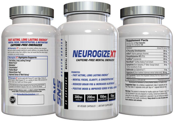 SNS Serious Nutrition Solutions Neurogize XT|Lowcostvitamin.com|
