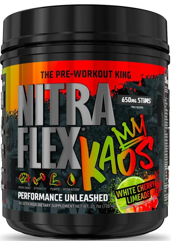 GAT Sport Nitra Flex Kaos King Of Pre-Workouts 40 Servings|Lowcostvitamin.com|Pre-Workout