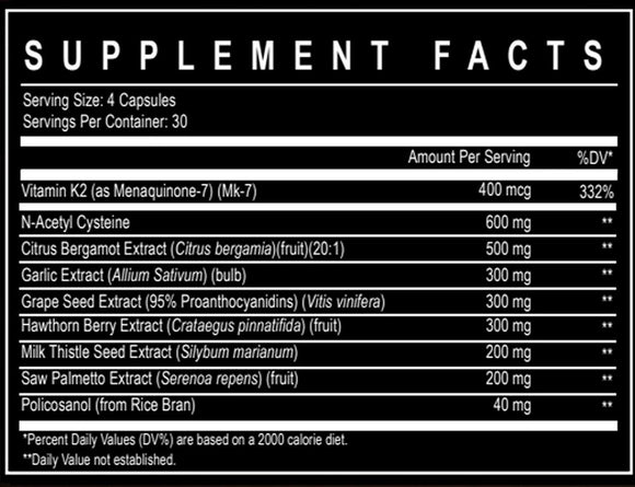 Enhanced Labs Organ Health 120 Capsules|Lowcostvitamin.com|Liver Support