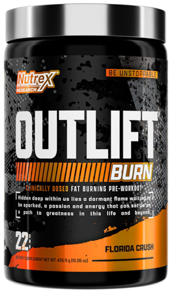 Nutrex Outlift Burn Pre-Workout 22 Servings|Lowcostvitamin.com|Fat Burner