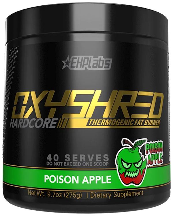 EHPLabs OxyShred Hardcore pre-workout apple