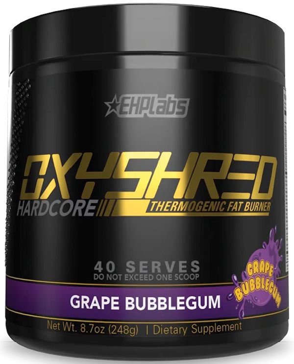 EHPLabs OxyShred Hardcore pre-workout grape