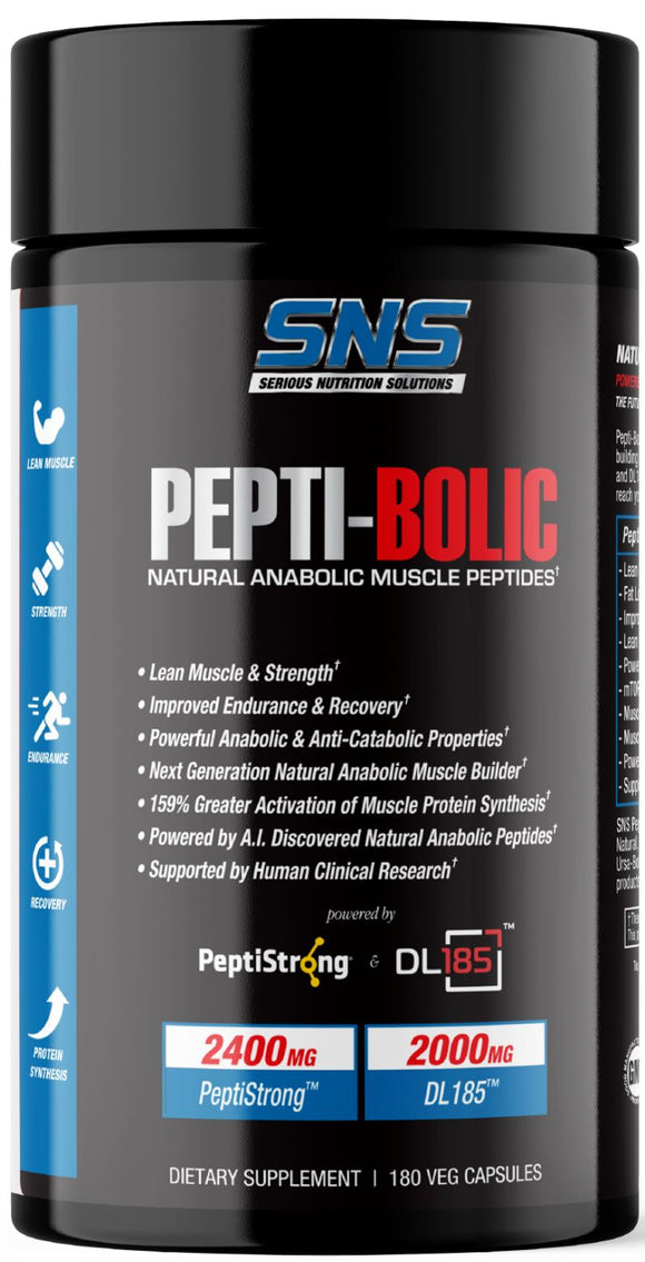 Serious Nutrition Solutions Pepti-Bolic 180 Capsules