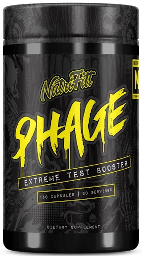 NutriFitt Phage Extreme Test Booster 150 Capsules|Lowcostvitamin.com|Test Booster