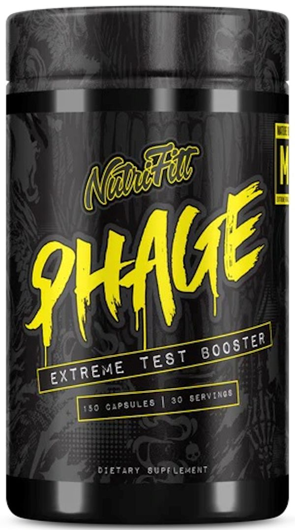 NutriFitt Phage Extreme Test Booster|Lowcostvitamin.com