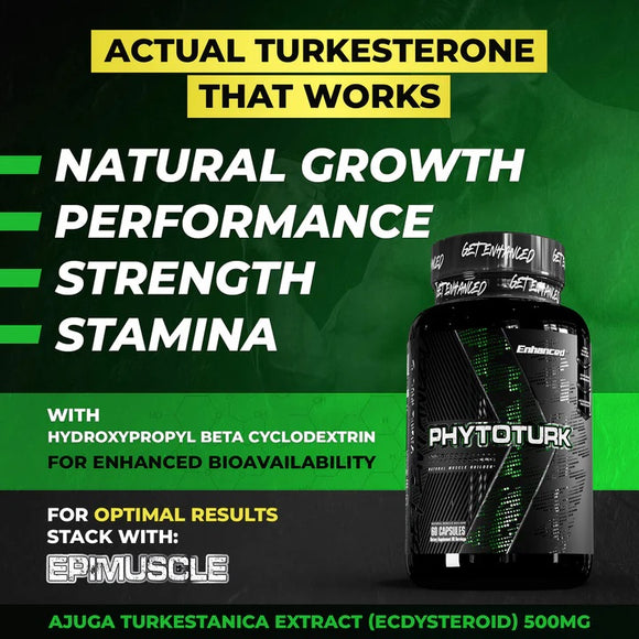 Enhanced Labs Phytoturk 60 Capsules|Lowcostvitamin.com|Test Booster
